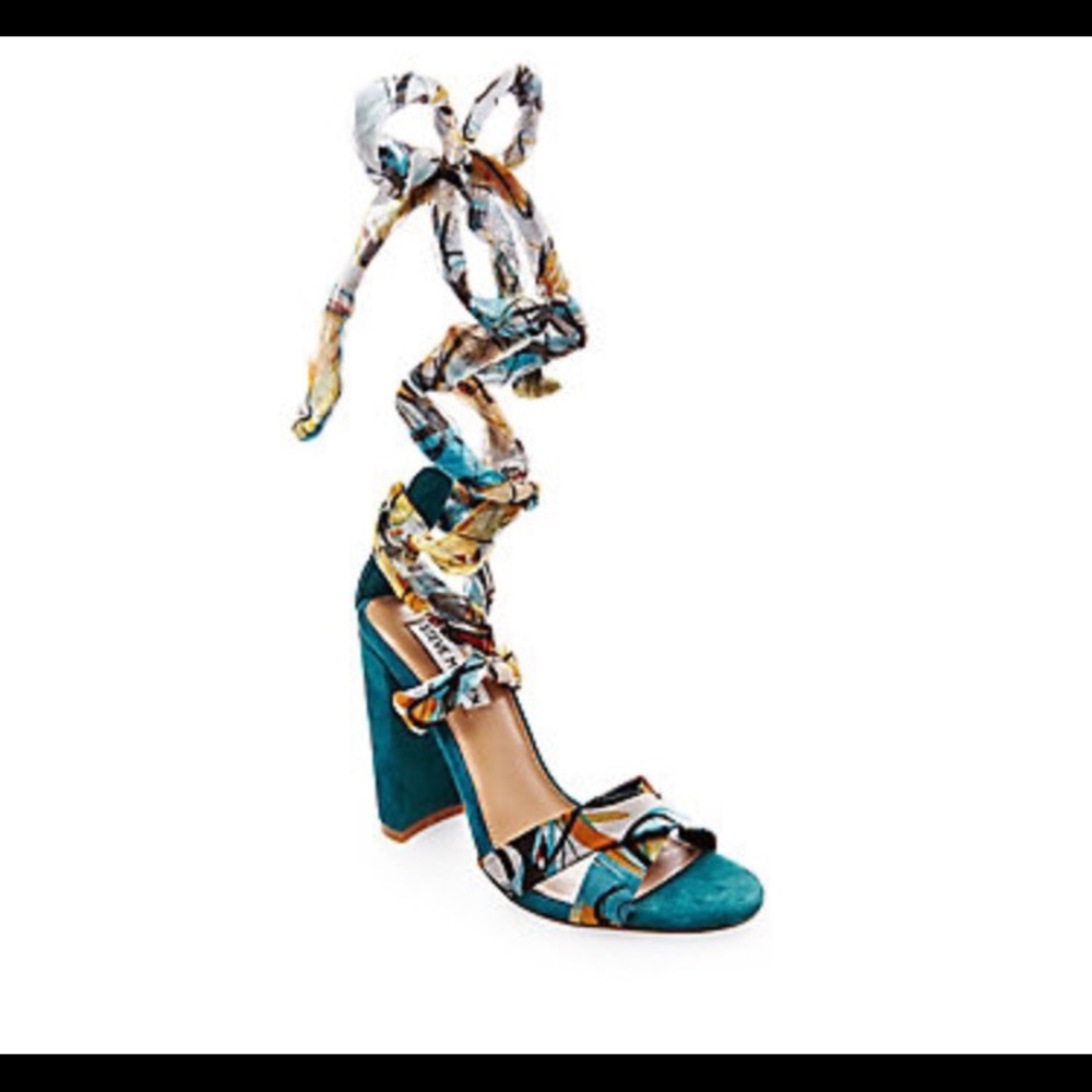 STEVE MADDEN CHRISTYS- teal multi